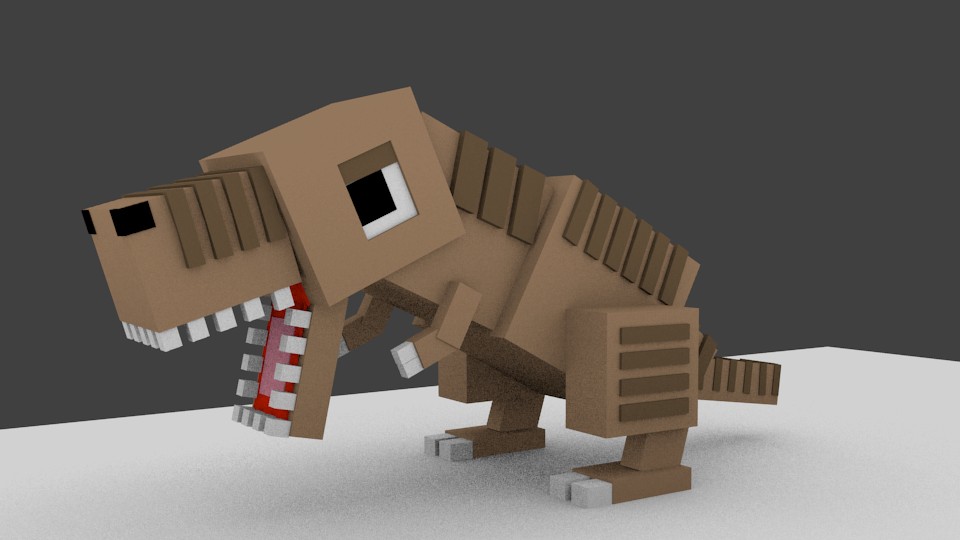 Minecraft Tyrannosaurus Rig preview image 1
